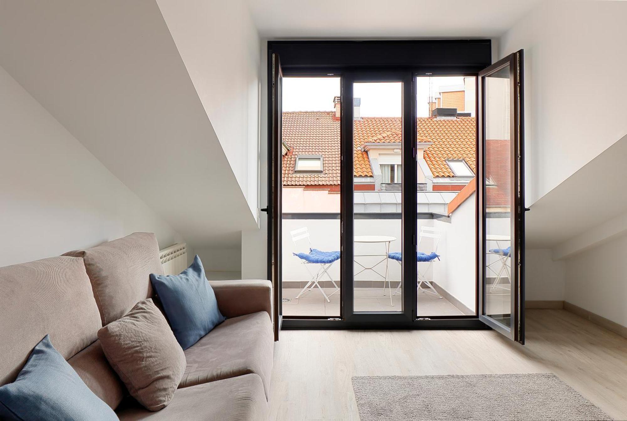 Atico Con Terraza En Playa De San Lorenzo Gijon Ngoại thất bức ảnh