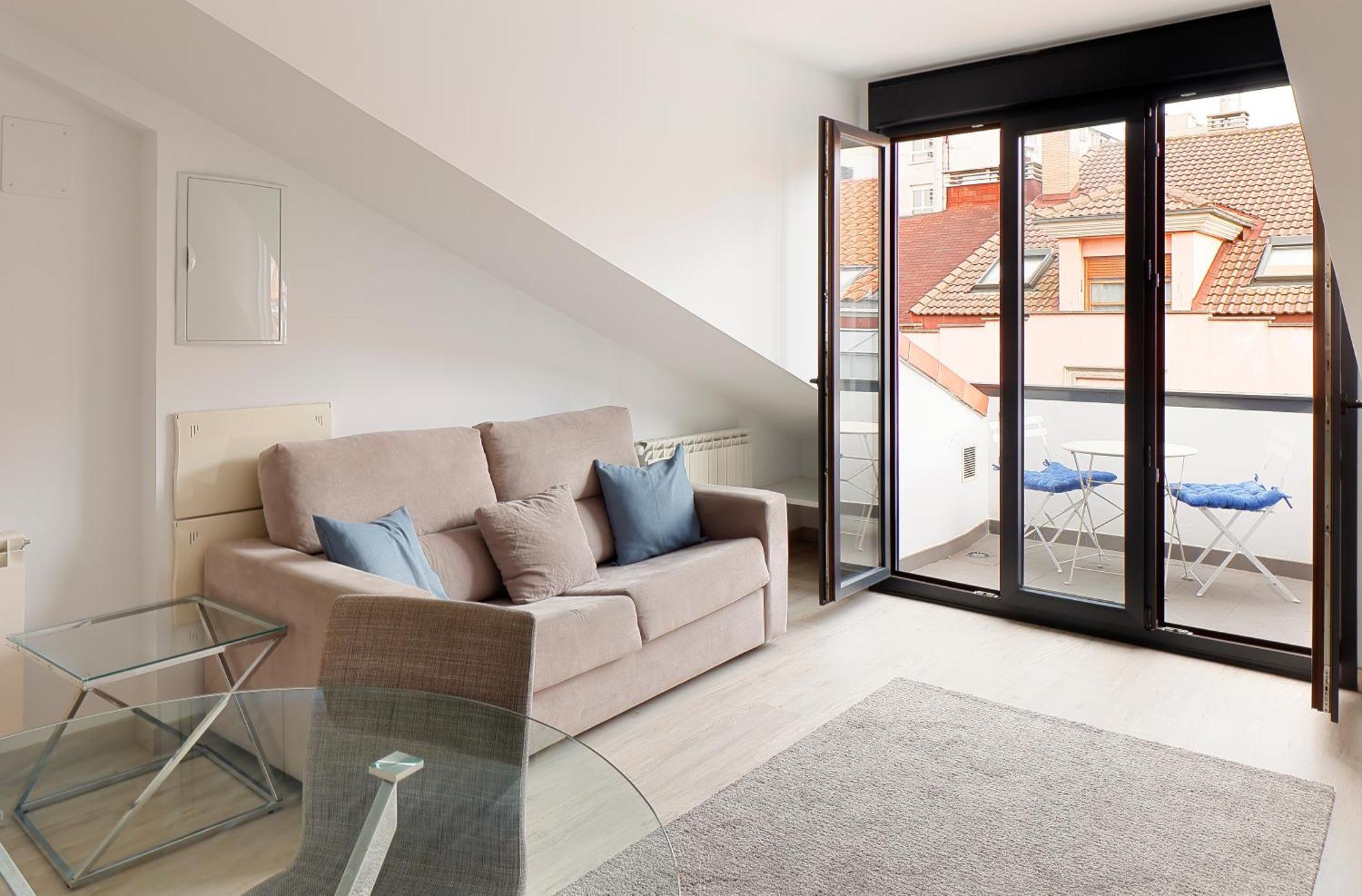 Atico Con Terraza En Playa De San Lorenzo Gijon Ngoại thất bức ảnh